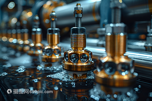 工廠的機械設(shè)備